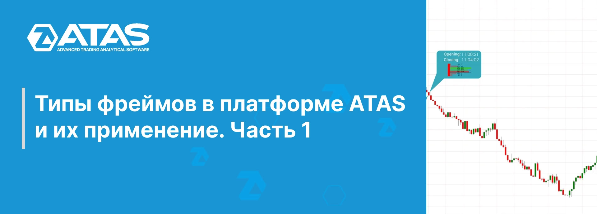 Типы фреймов в платформе ATAS и их применение. Часть 1 | ATAS