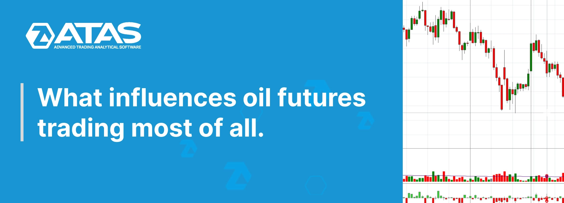 What influences oil futures trading most of all.