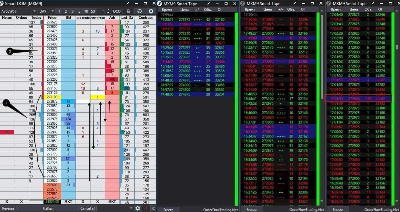 Auction Market Theory and the order book