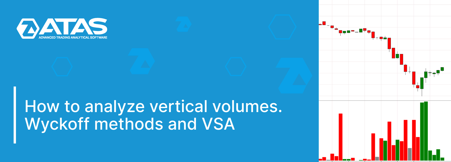 Vertical volume analysis. Wyckoff methods and VSA