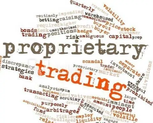 What prop trading is