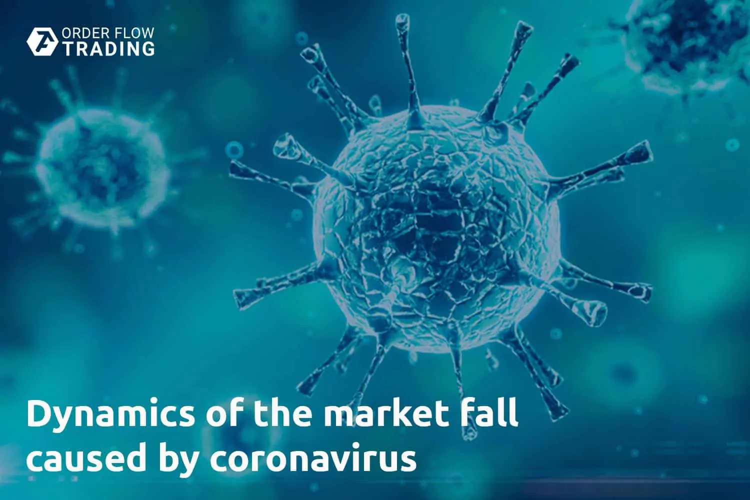 Dynamics of the market fall caused by coronavirus