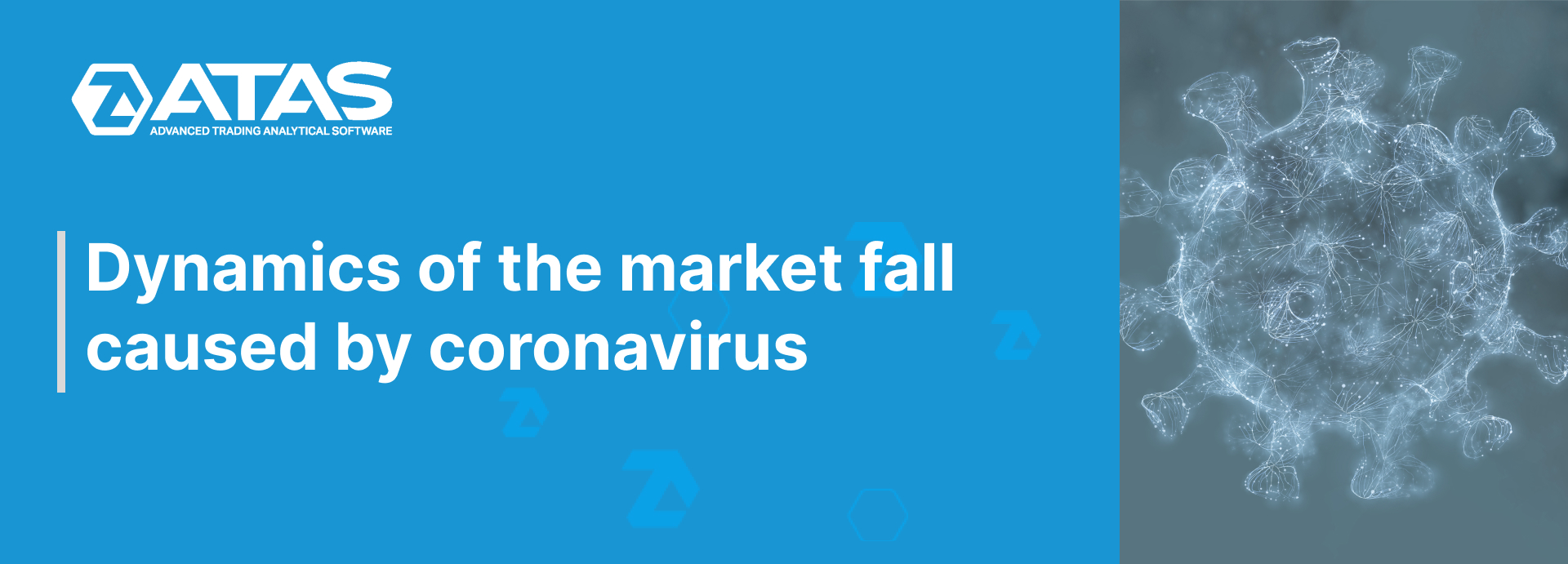 Dynamics of the market fall caused by coronavirus
