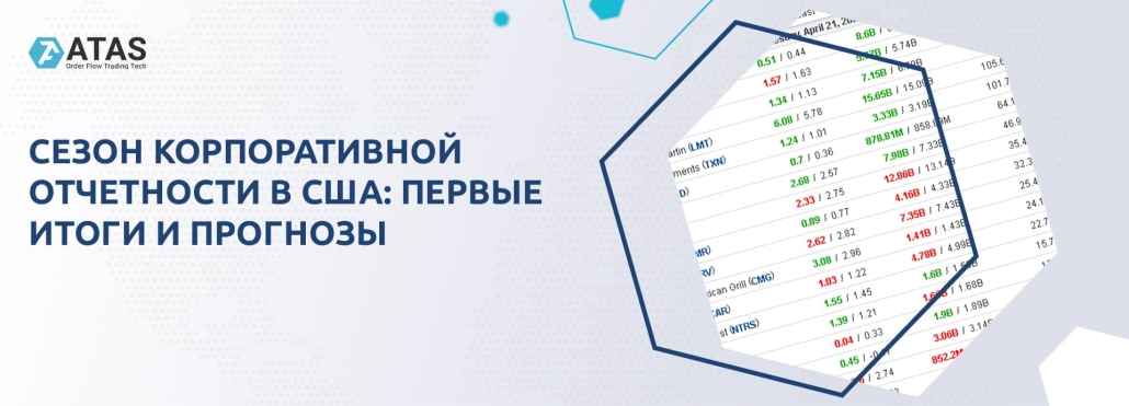 Сезон корпоративной отчетности в США: первые итоги и прогнозы