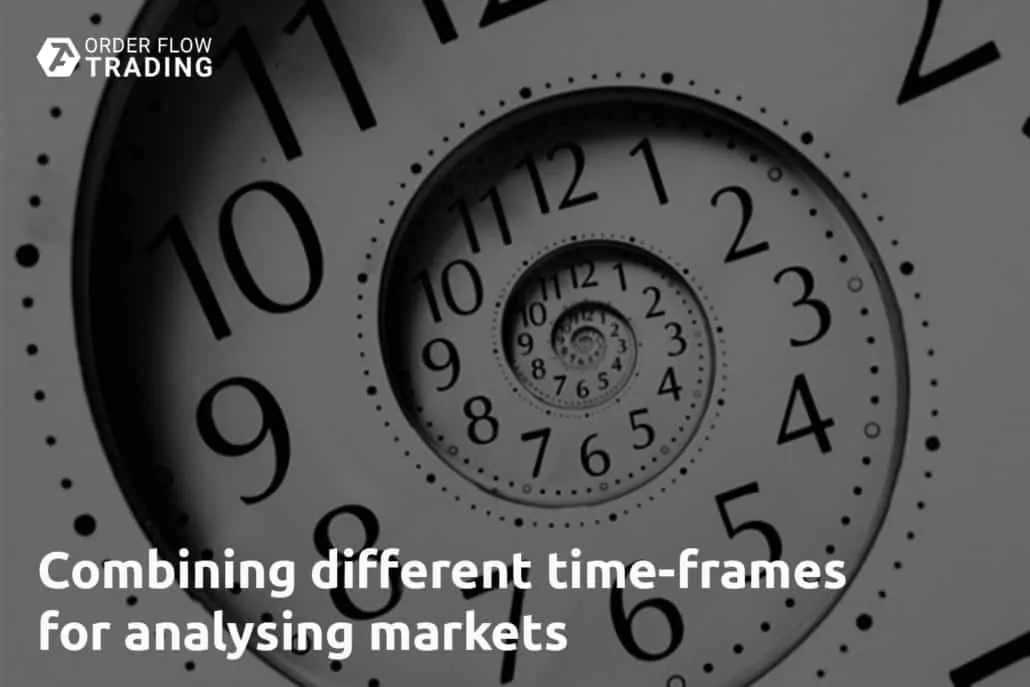Combining different time-frames for analysing markets