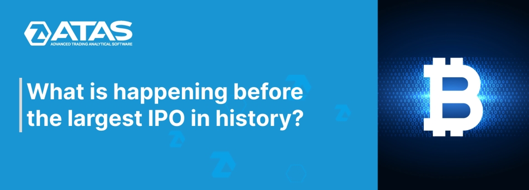 What is happening before the largest IPO in history