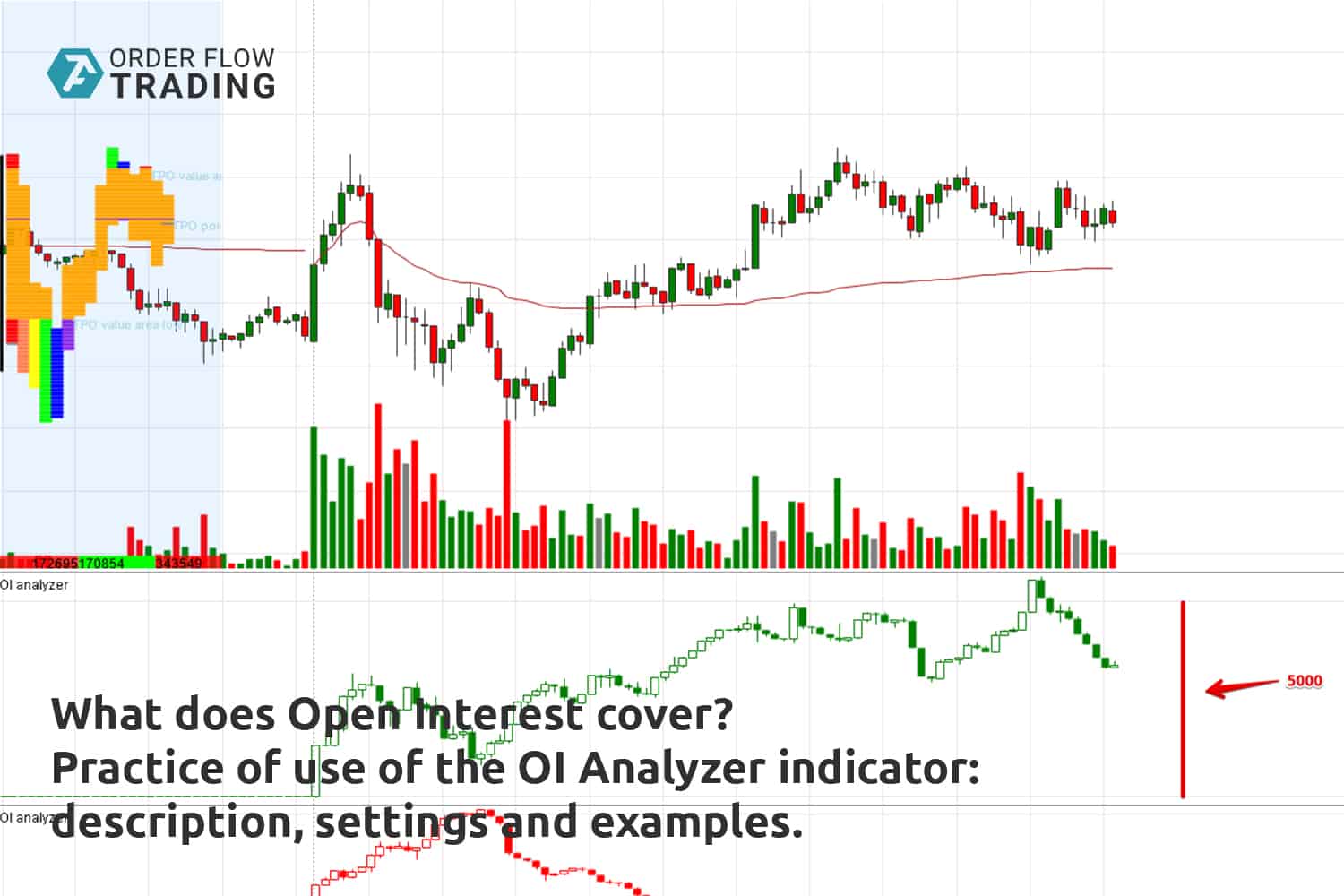 What does Open Interest cover? Practice of use of the OI Analyzer indicator: description, settings and examples.