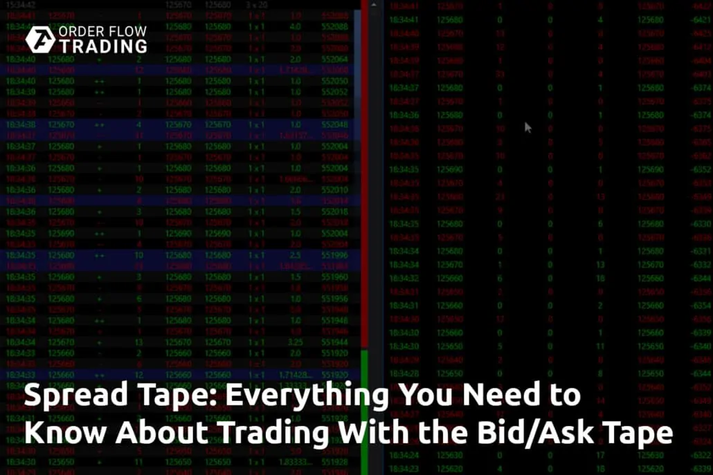 Spread Tape Everything You Need to Know About Trading With the BidAsk Tape