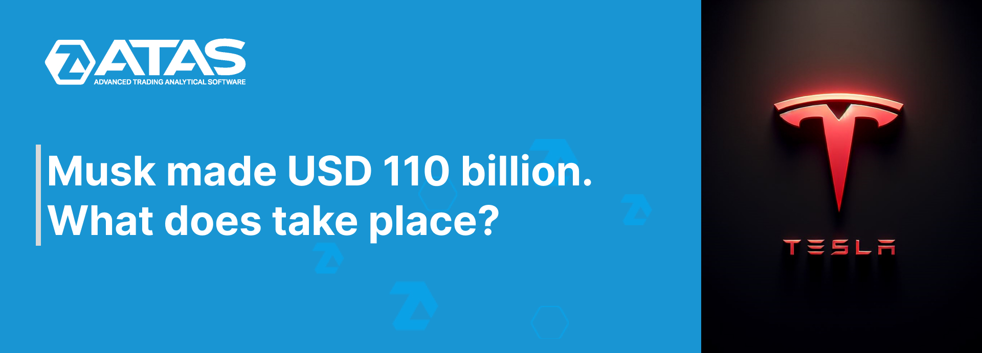 Musk made USD 110 billion. What does take place