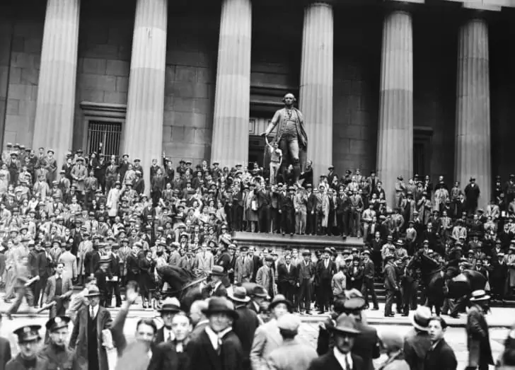 NYSE в 1929 году.
