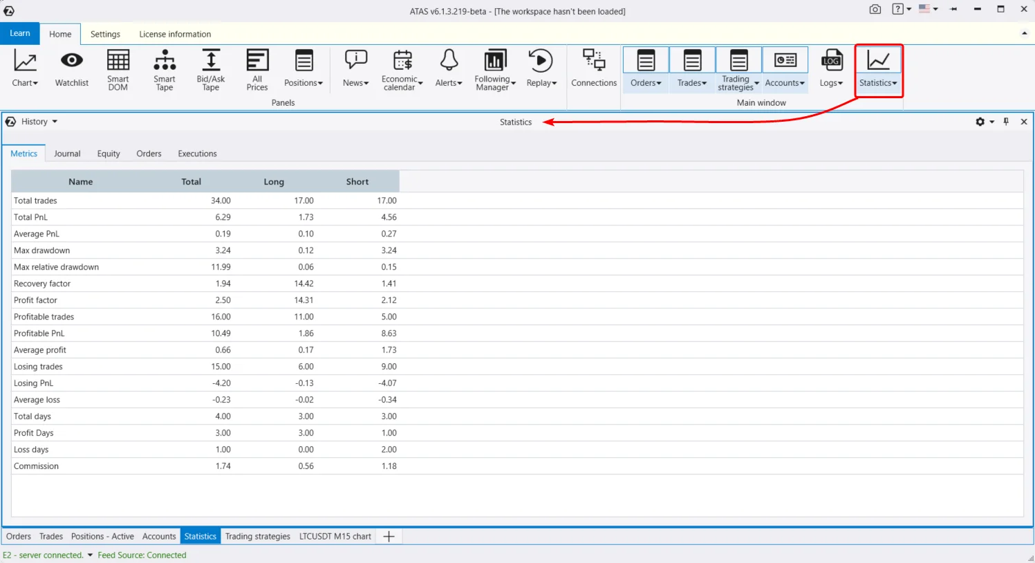 Модуль статистики