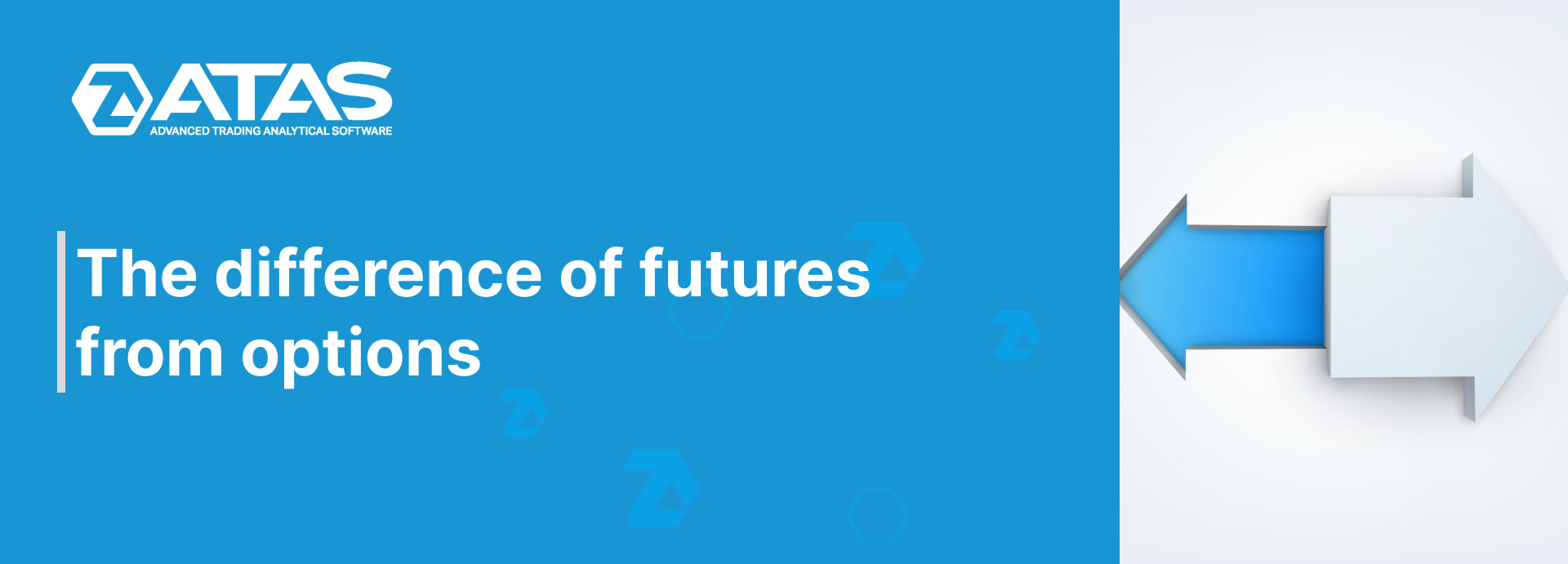 The difference of futures from options