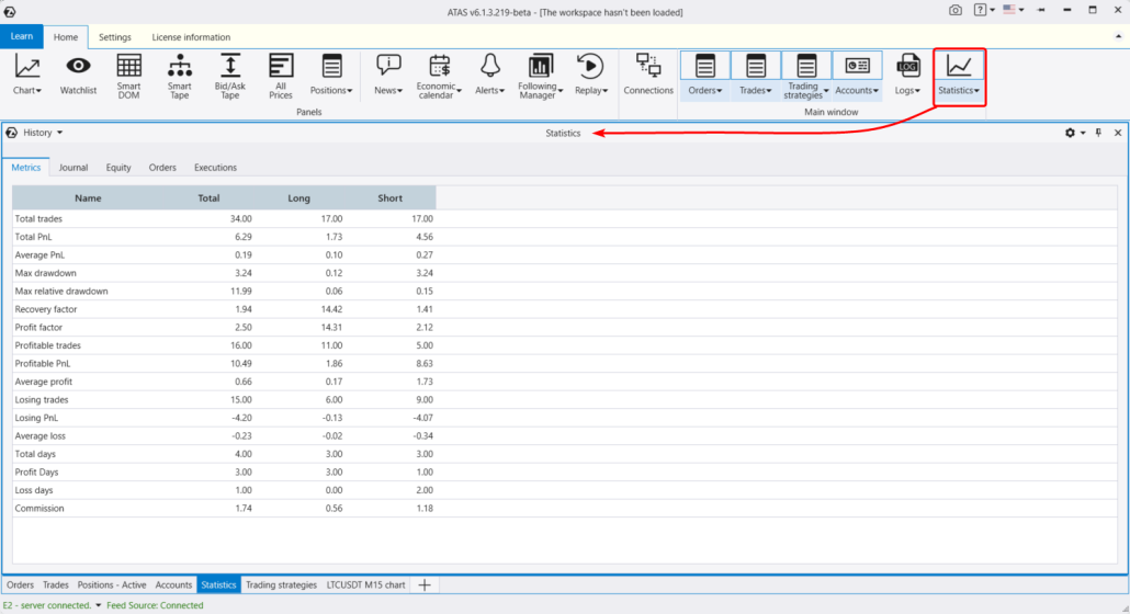Модуль статистики