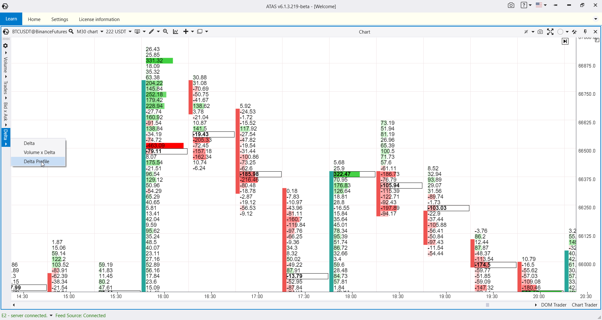 Футпринт Delta Profile