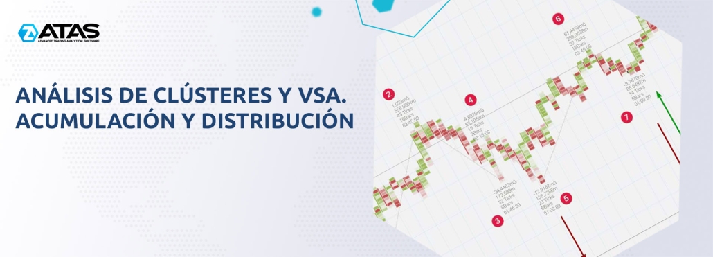 Análisis de clústeres y VSA. Acumulación y distribución