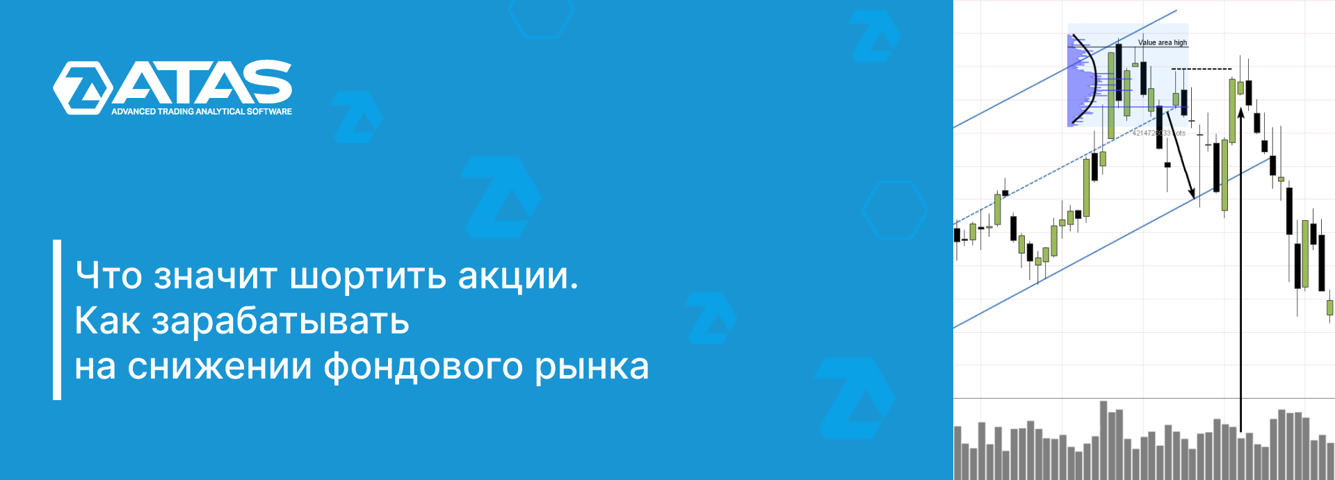 Что значит шортить акции? Как заработать на снижении цен? | ATAS