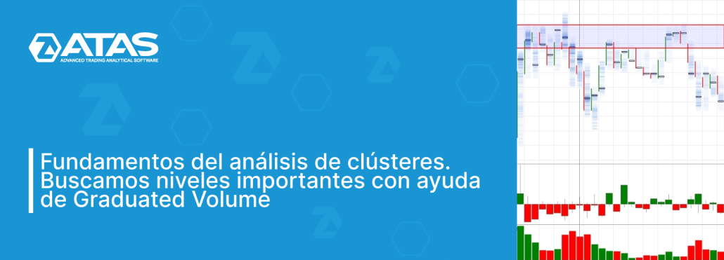 Fundamentos del análisis de clústeres. Buscamos niveles importantes con ayuda de Graduated Volume