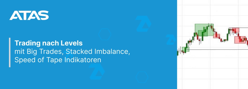 Trading nach Levels mit Big Trades, Stacked Imbalance, Speed of Tape Indikatoren