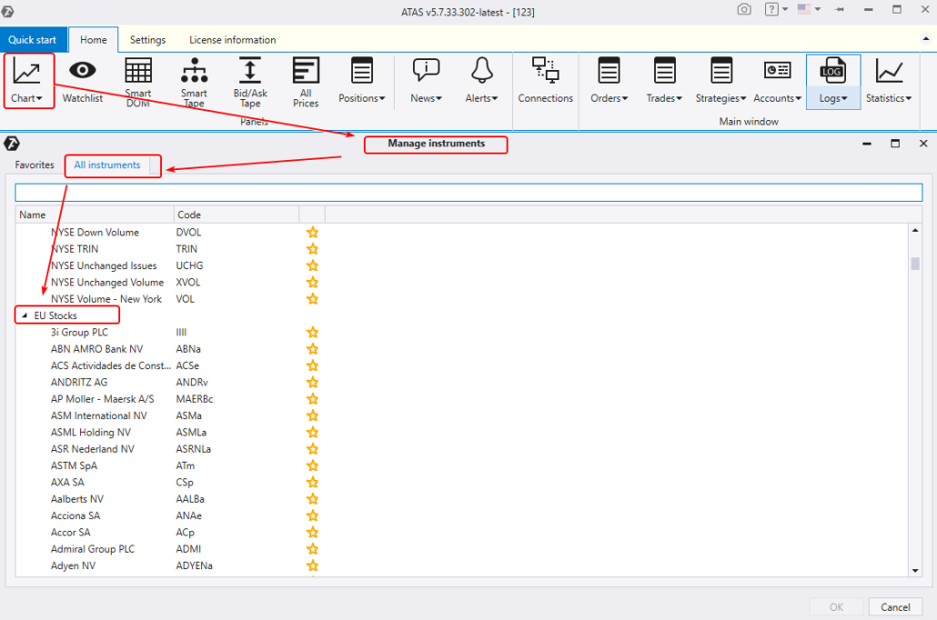 Как посмотреть котировки