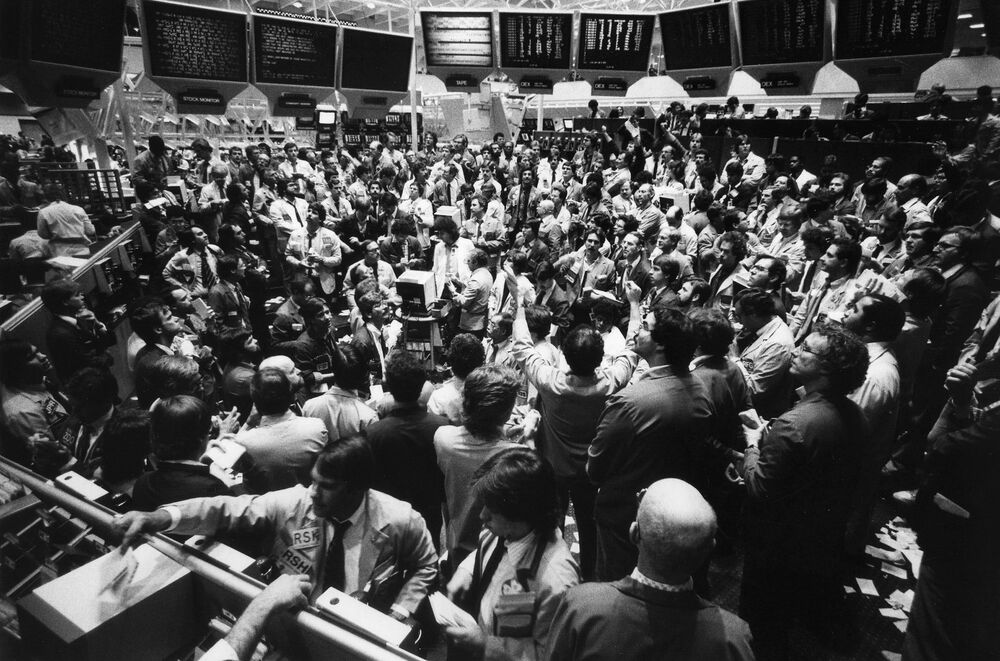 Auparavant, le trading en bourse se passait comme ça