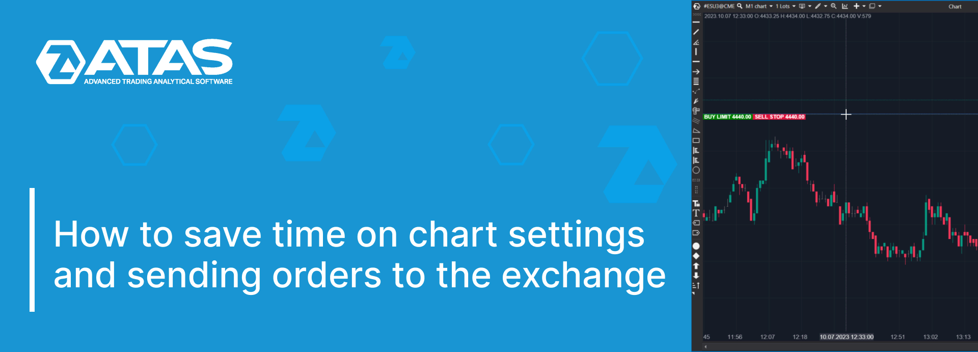 How to save time on chart settings and sending orders to the exchange