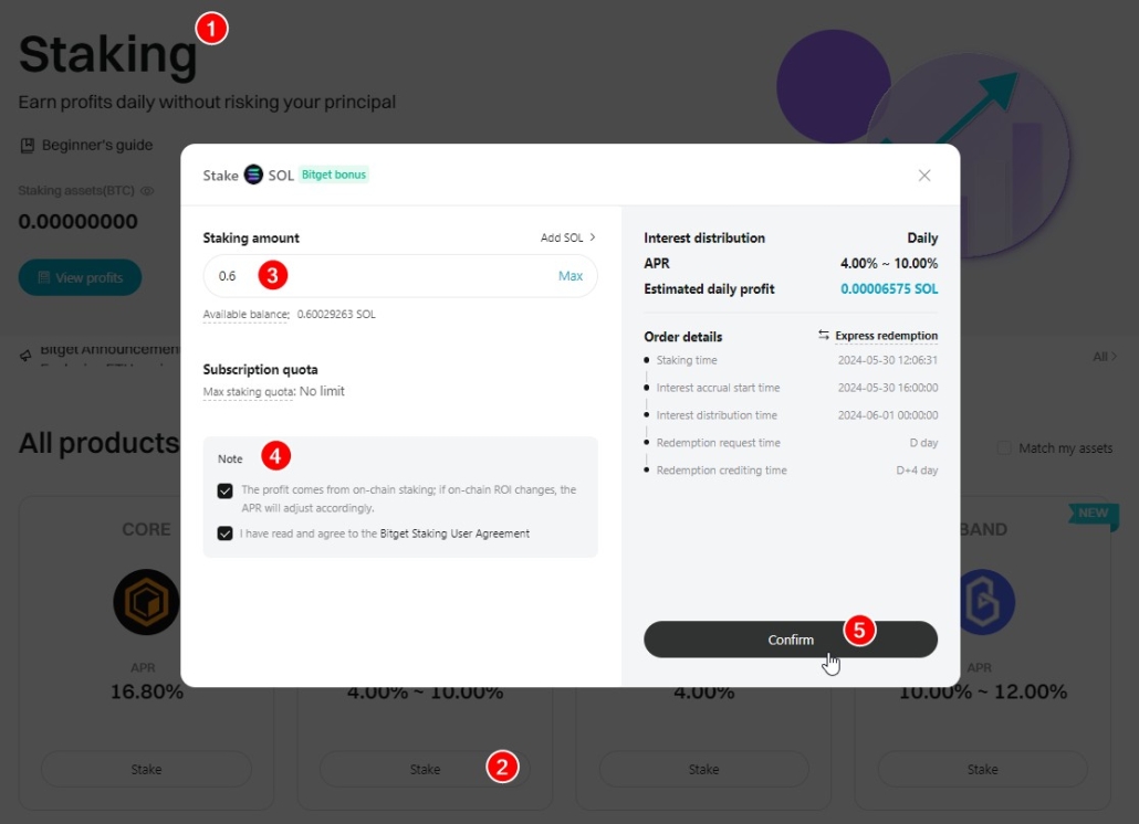 Guide étape par étape. Comment faire du staking de cryptomonnaie