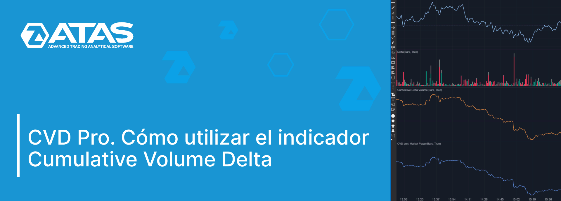 Análisis de mercado con Cumulative Volume Delta (CVD Pro)