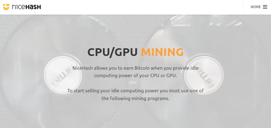 Beispiel für legales Mining