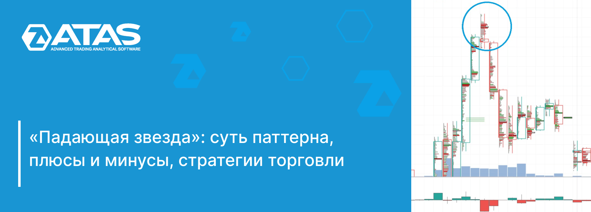 Как торговать по свечному паттерну «падающая звезда»