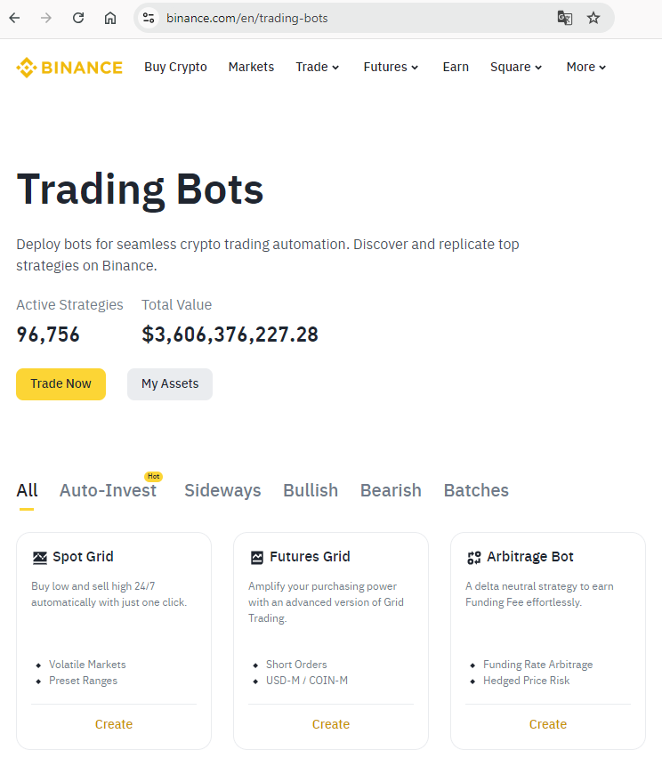 4. ¿Qué es un bot de grid trading de criptomonedas