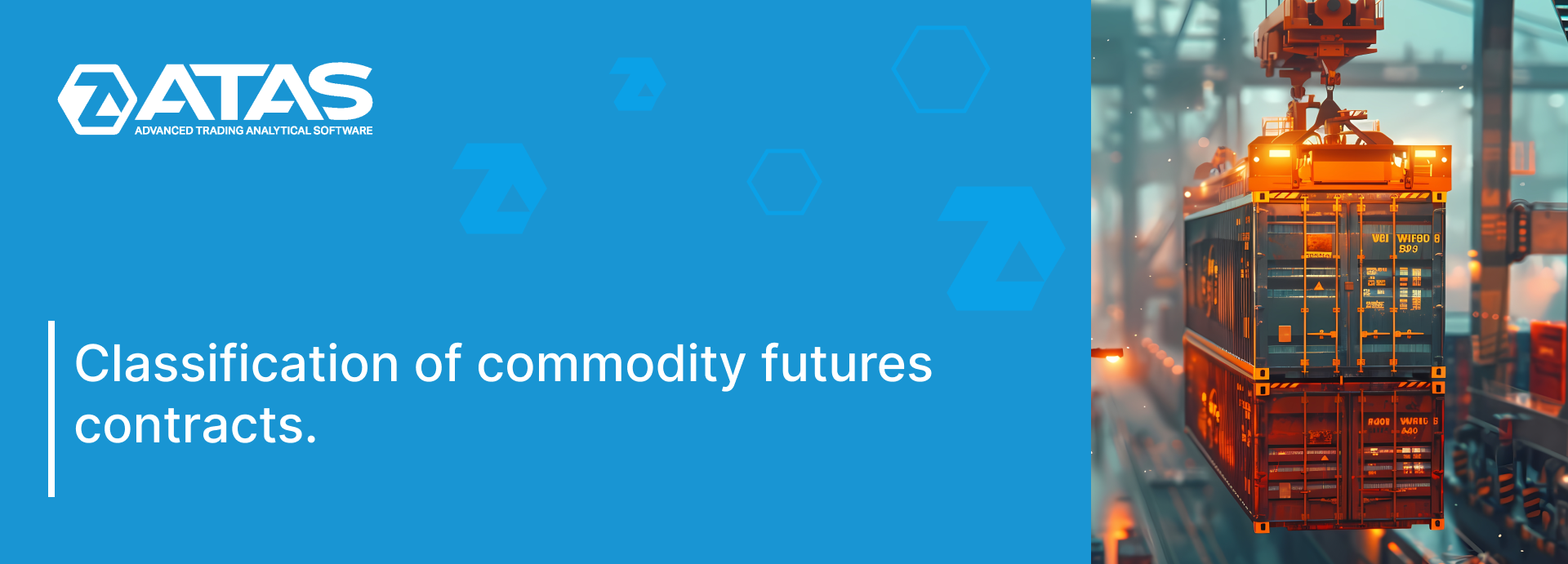 Classification of commodity futures contracts