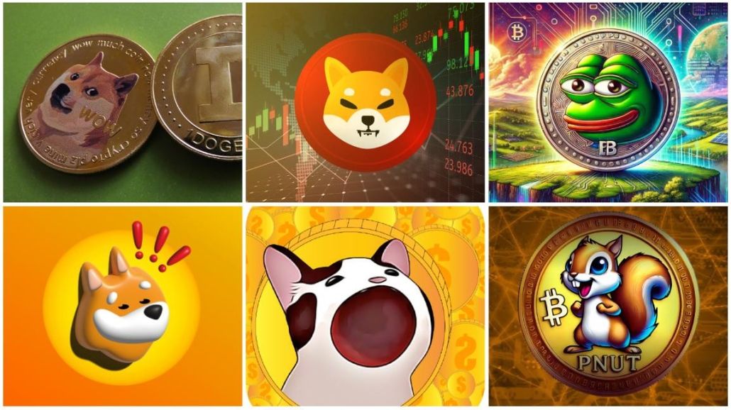 1. Las memcoins son monedas creadas a partir de memes de internet