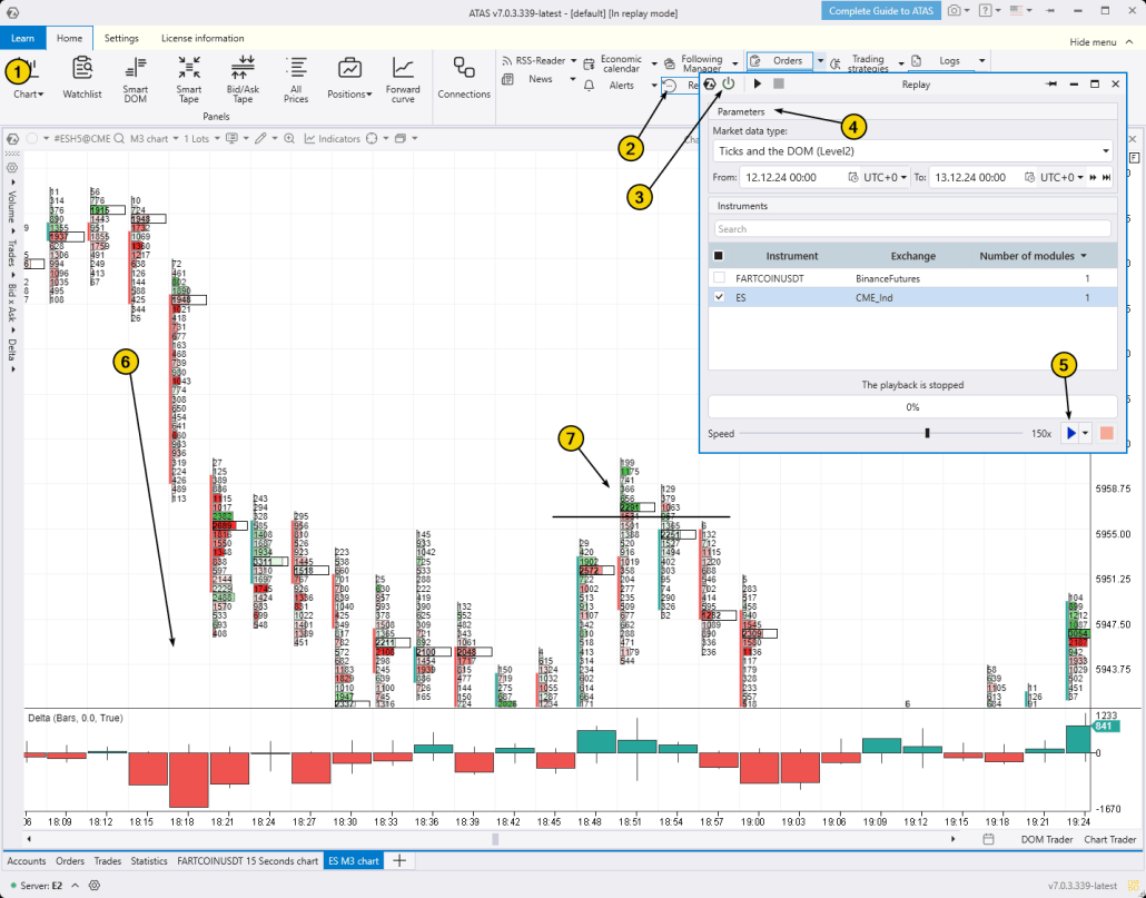6. Trading dans le simulateur