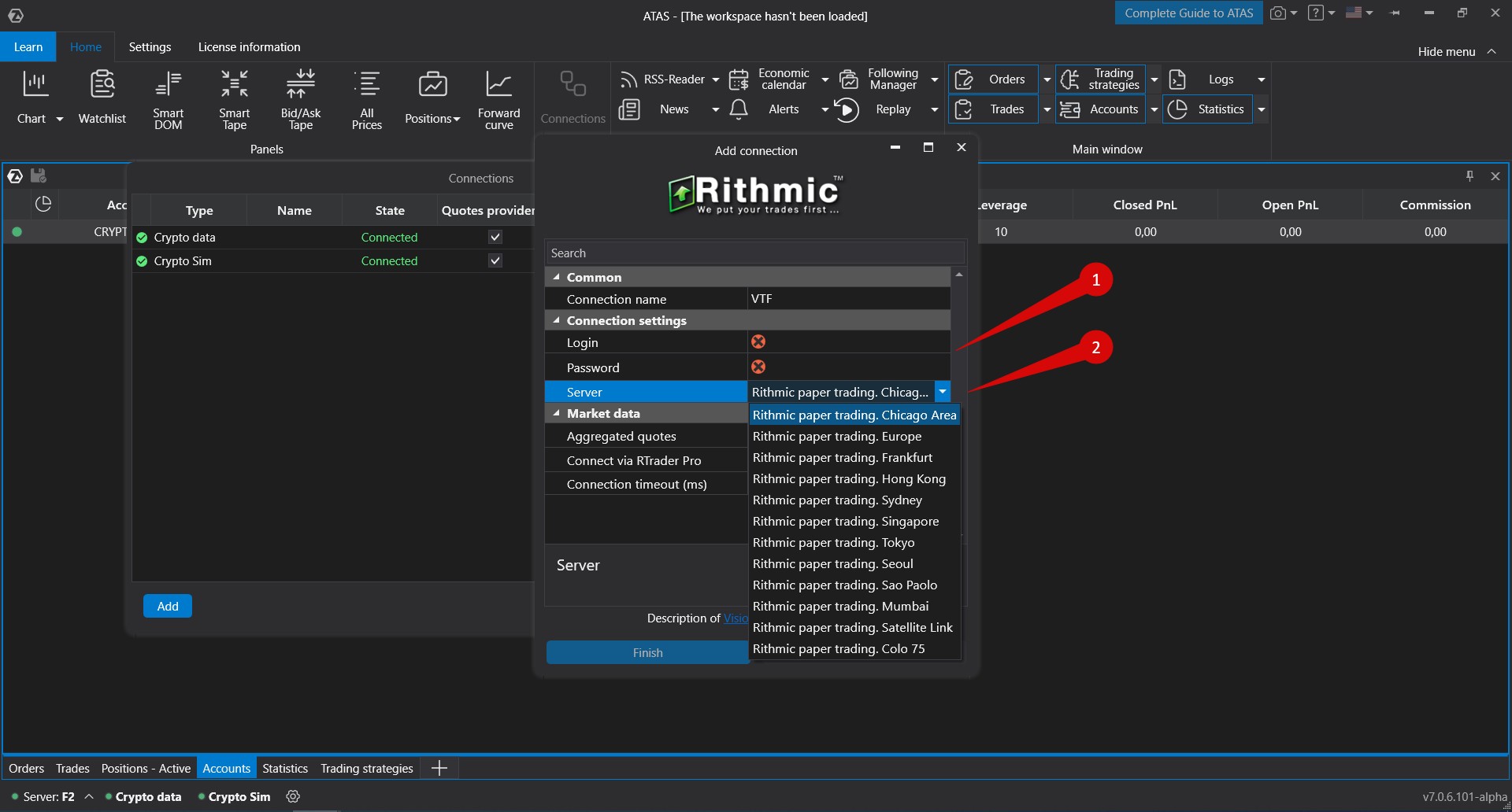 Vision Trade Rithmic