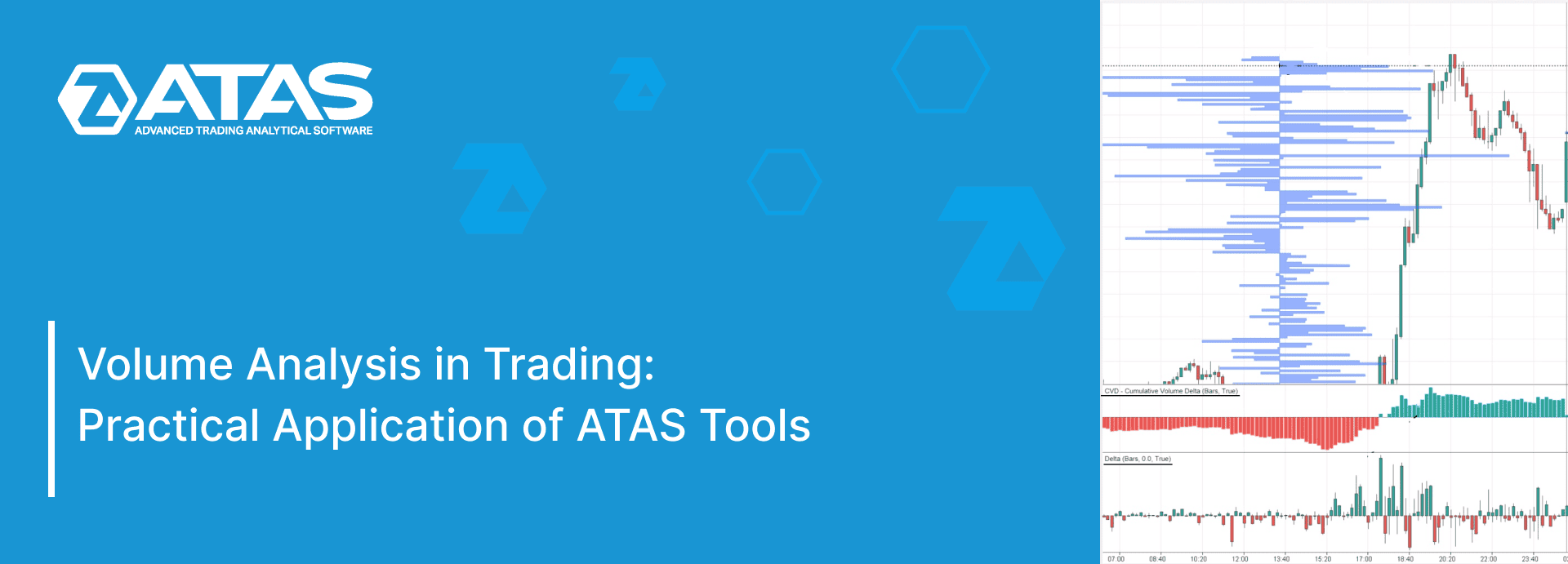 Volume Analysis in Trading - Practical Application of ATAS Tools