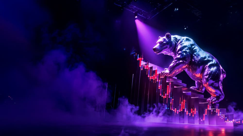 Bearish Pennant Pattern