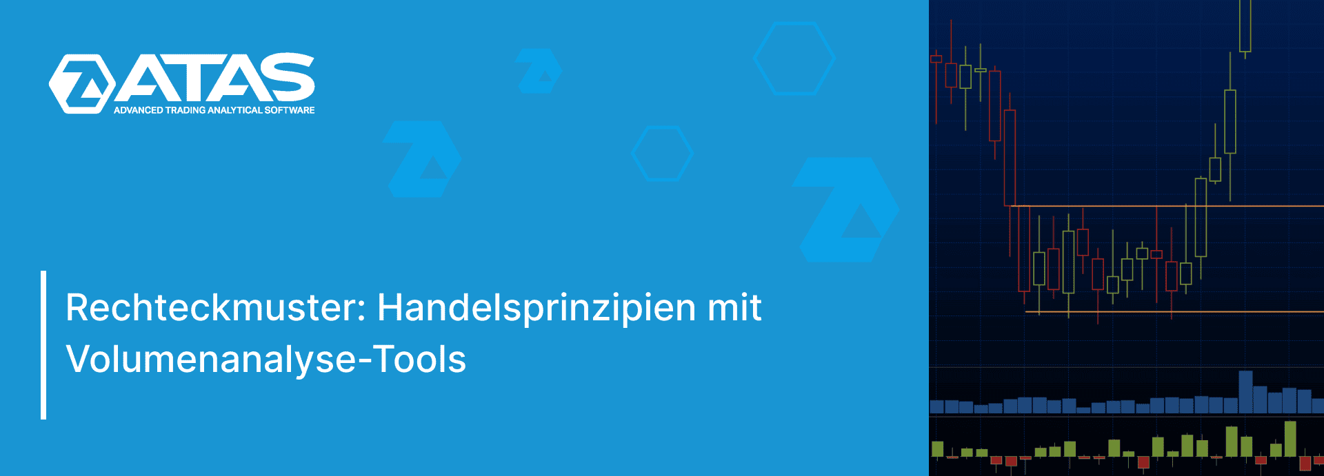 Rechteckmuster Handelsprinzipien mit Volumenanalyse-Tools