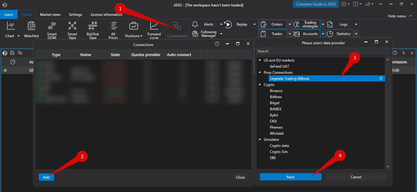 Legends Trading Connection