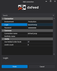 dxFeed for Swiss FirmUp